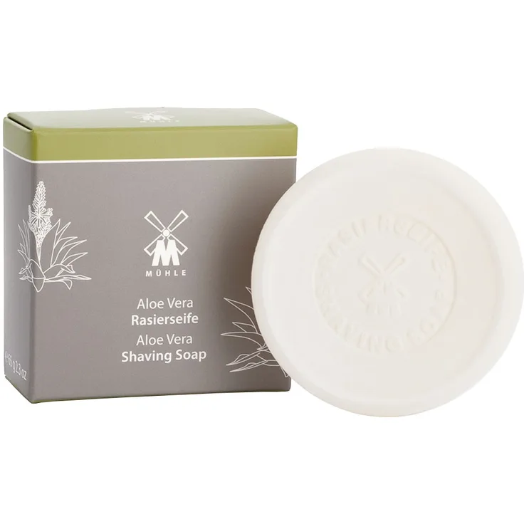 Mühle Rasierseife Aloe Vera, Eichenmoos und Minze 65 g