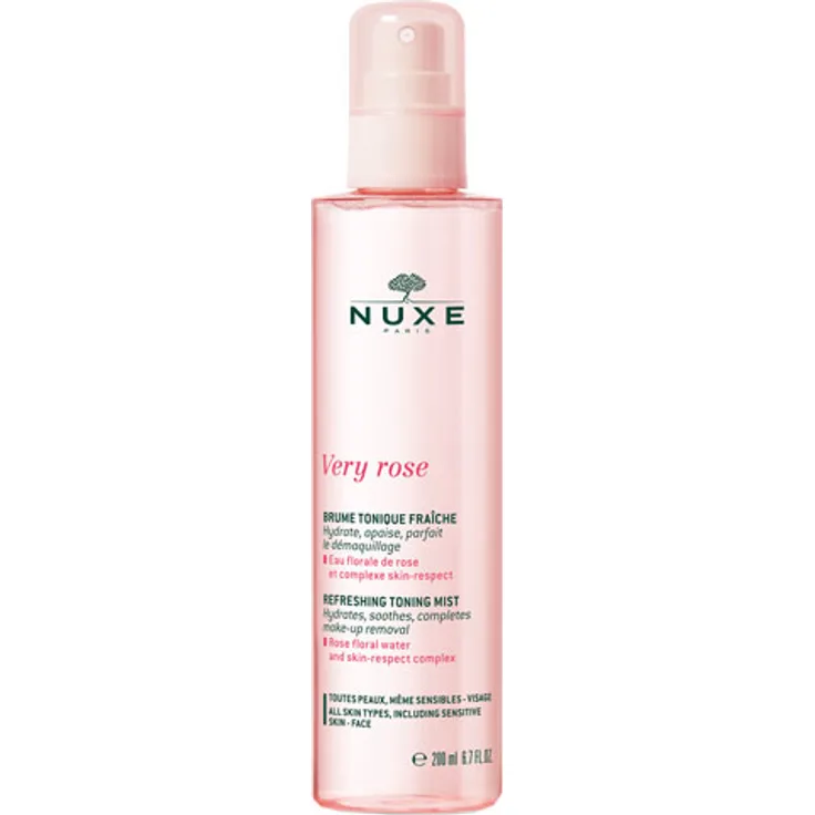 Nuxe Very Rose Brume Tonique Fraiche 200 ml, für Damen und Herren 
