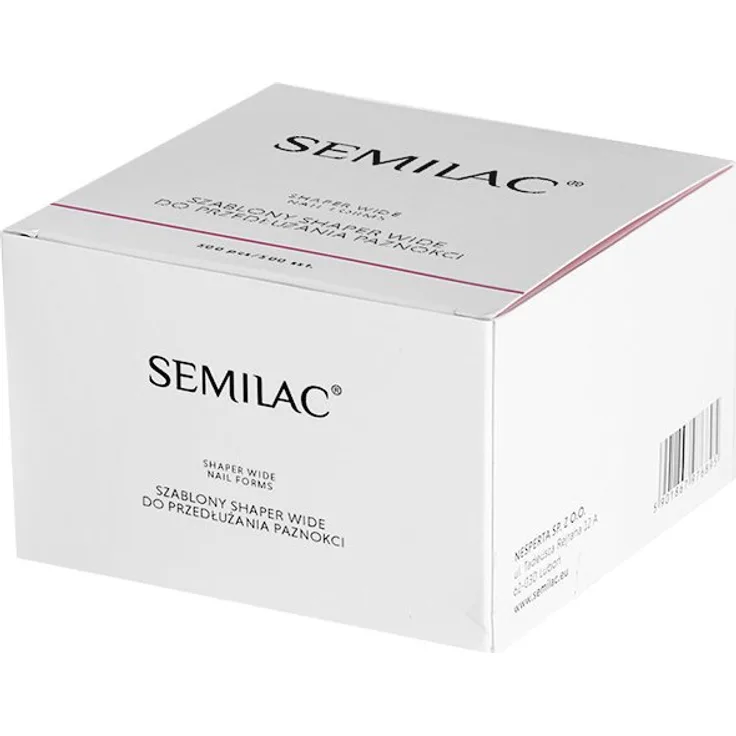 Semilac Hardi Shaper Wide Nail Forms 500 Stück