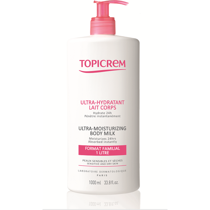 Topicrem Milch Body Care Ultra-Hydratant Ultra-Moisturizing Body Milk 1000 ml 