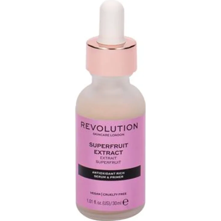 Makeup Revolution London Skincare Superfruit Extract Antioxidatives gesichtsserum Und Basis 30 ml