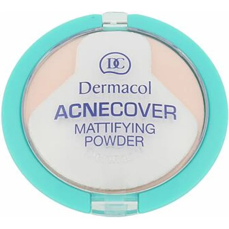 Dermacol Acnecover Mattierender Puder für problematische Haut 11 g Farbton Porcelain