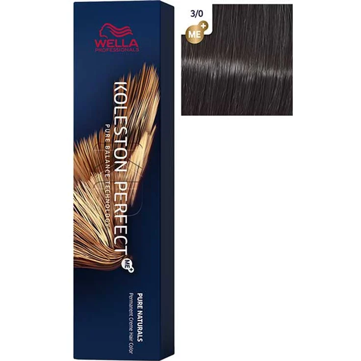 Wella Koleston Perfect Me+ 3/0 dunkelbraun 60 ml – Bild 1