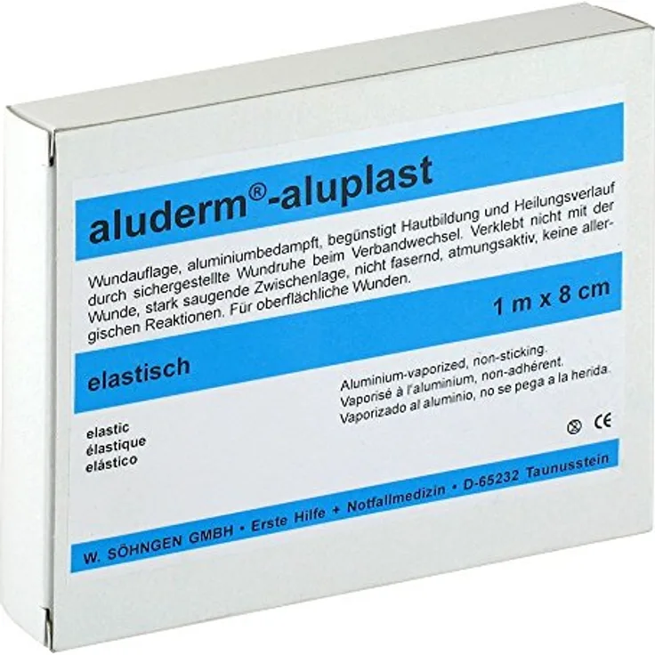 Söhngen Wundpflaster aluderm-aluplast elastisch 1mx8cm