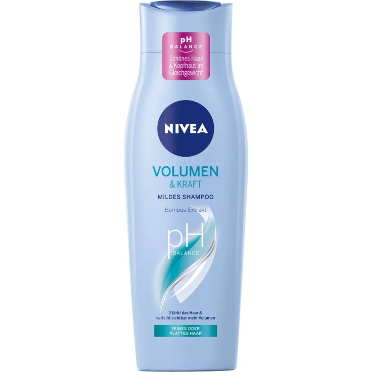 Nivea Volumen & Kraft Mildes Shampoo 250 ml – Bild 1