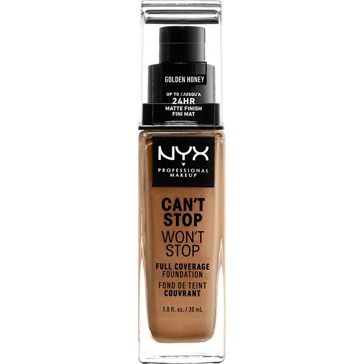 NYX Professional Make-up Can't Stop Won't Stop Golden Honey 30 ml – Bild 1