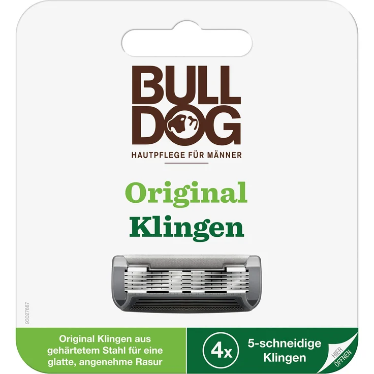 Bulldog Rasierklingen 4er, 1 Stück – Bild 1