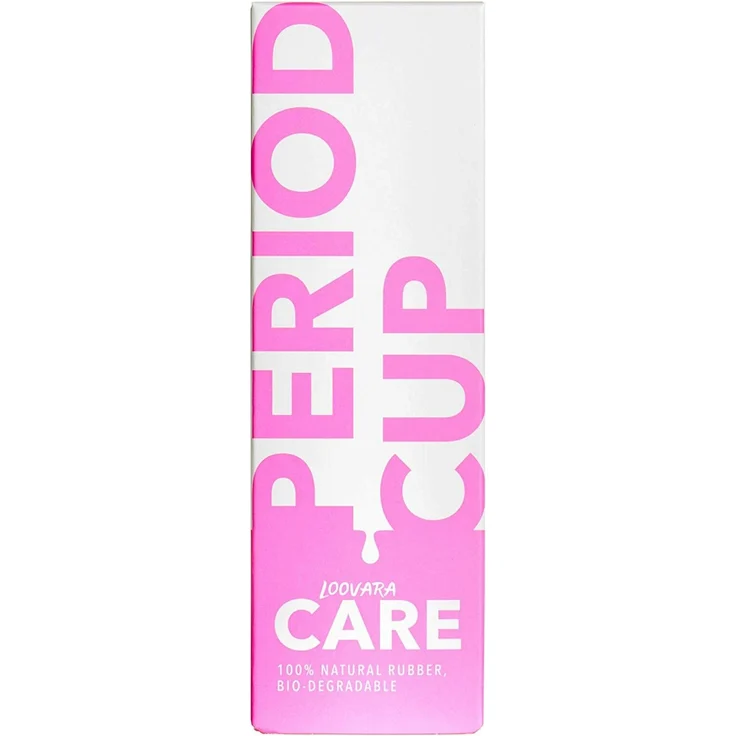 Loovara Menstruationstasse M / Größe 1 ohne Chemie, vegan, 100% Naturkautschuk, frei von Silikonen, Plastik, BPA, PVC, Phtalaten und Bleichmittel – Bild 5