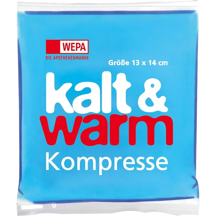 Wepa Apothekenbedarf Kalt-Warm Kompresse 13x14 cm