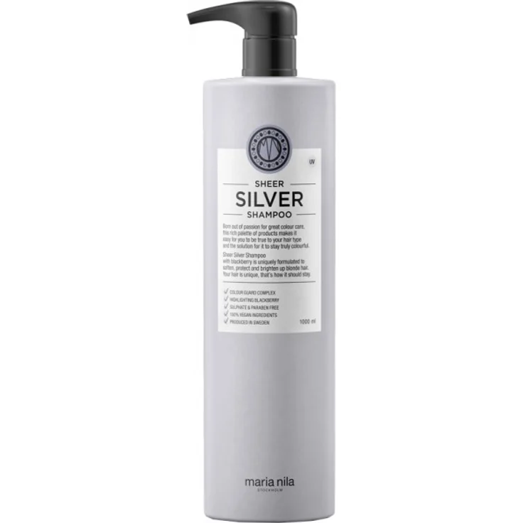 Maria Nila Sheer Silver Shampoo 1000 ml – Bild 1