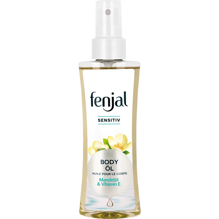 Fenjal Body Öl Sensitiv mit natürlichem Mandelöl und Vitamin E 145 ml