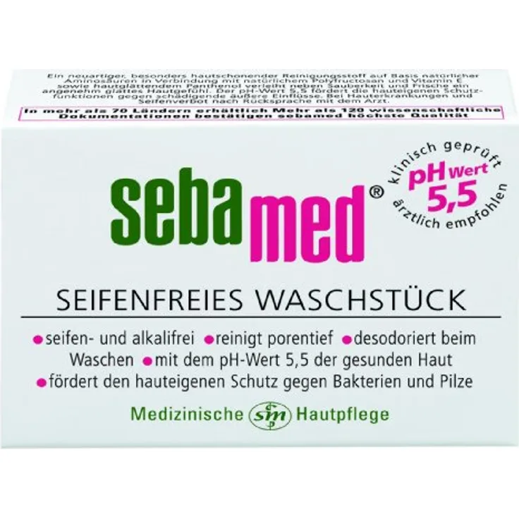 Sebamed seifenfreies Waschstück für Alle Hauttypen geeignet
