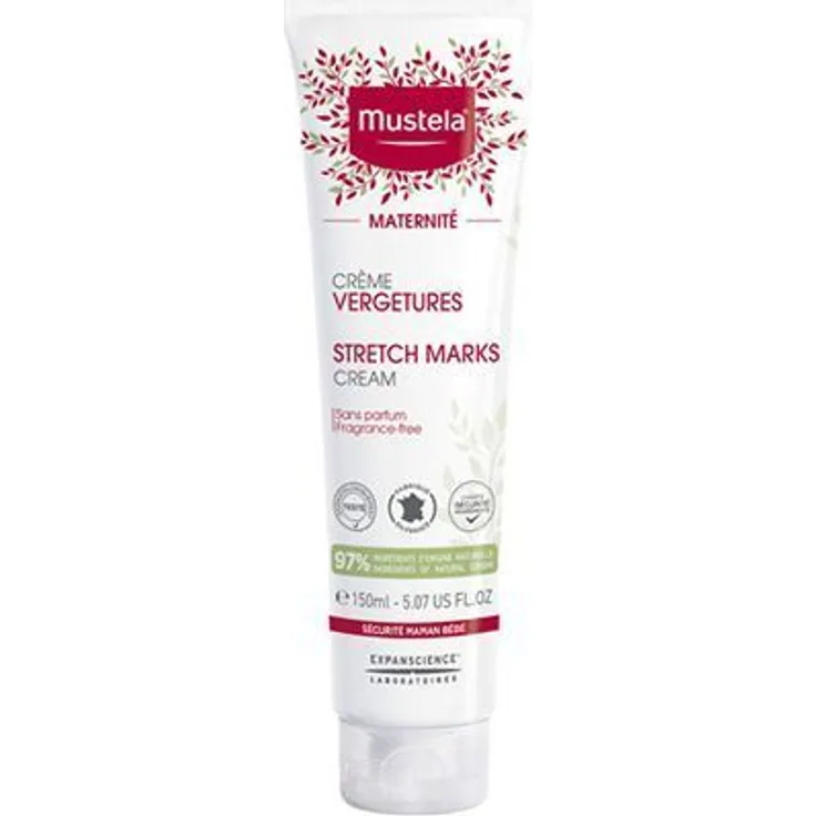 Mustela Creme Maternité Crème Vergetures 3in1 Sans Parfum 150 ml Tagespflege Inhalt: 150 ml