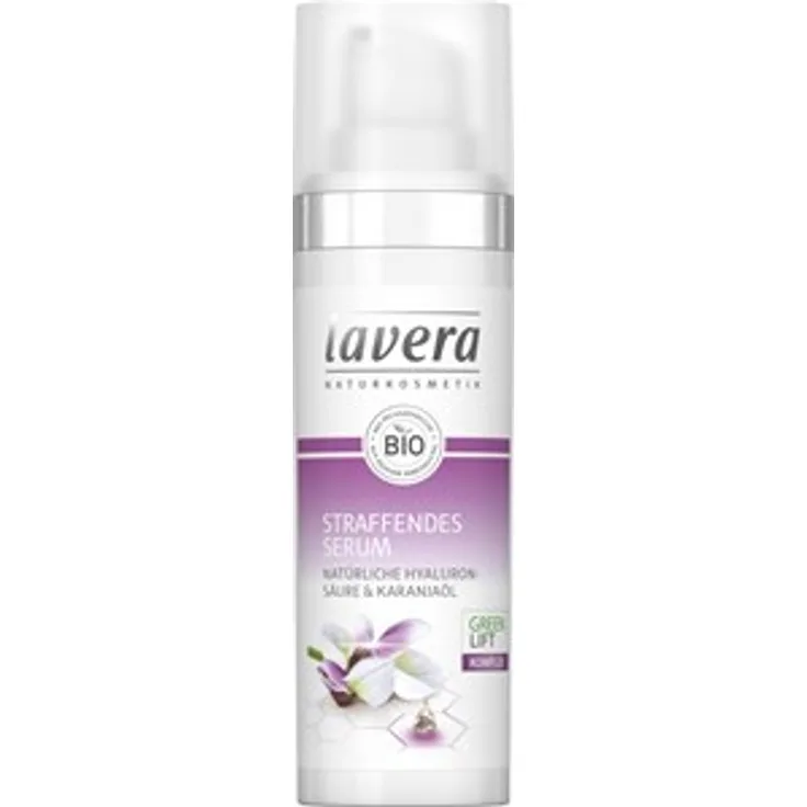 Lavera Gesichtspflege Faces Seren Natürliche Hyaluronsäure & Karanjaöl Straffendes Serum 30 ml
