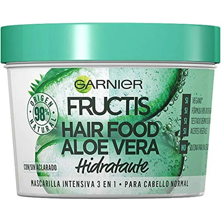 Garnier Fructis Hair Food Aloe Mascarilla Hidratante 390 ml