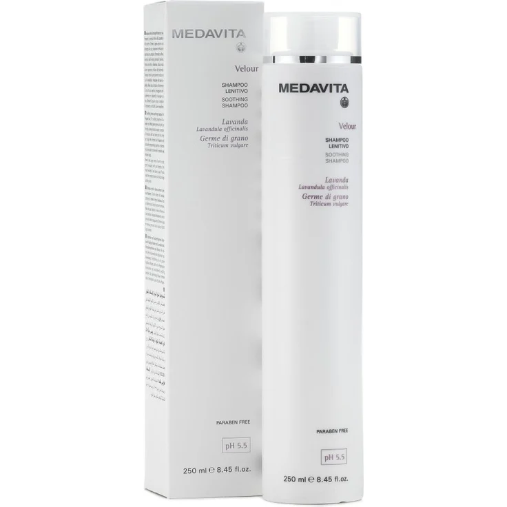 Medavita Velour Soothing Shampoo 250 ml – Bild 1