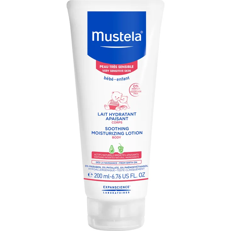 Mustela Milch Bebe Lait Hydratant Apaisant 200 ml 