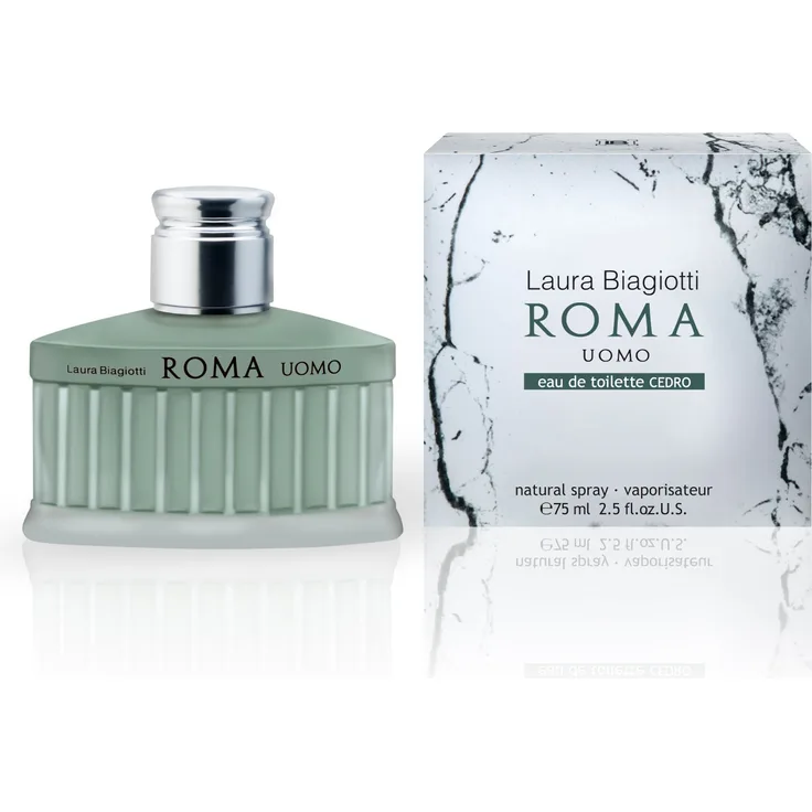 Laura Biagiotti Roma Uomo Cedro Eau de Toilette (EdT) Herrenduft 75 ml