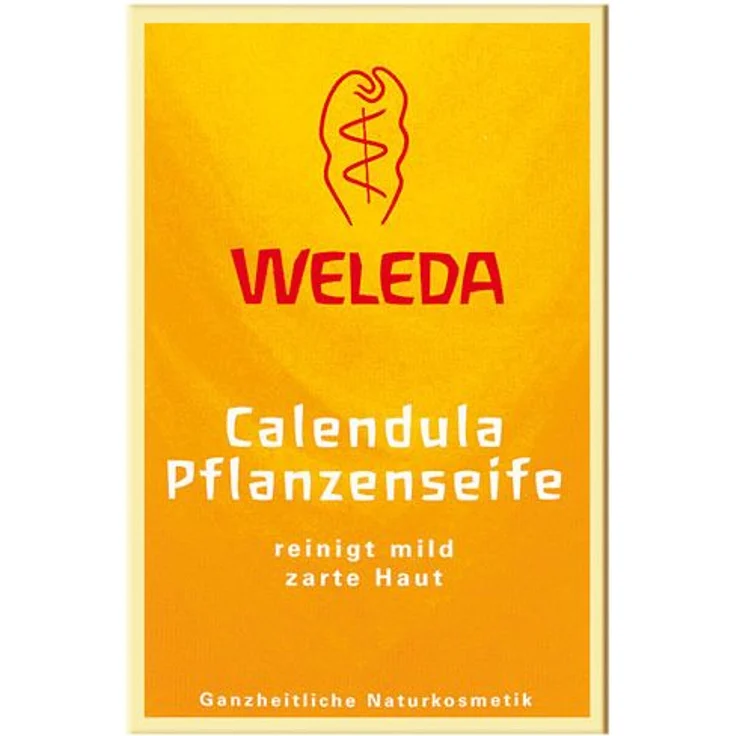 Weleda Calendula-Pflanzenseife 100 g für Alle Hauttypen geeignet
