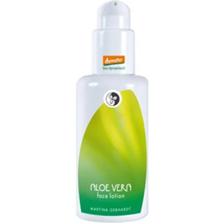 Martina gebhardt Naturkosmetik Aloe Vera Face Lotion 100 ml Tagespflege für Damen und Herren