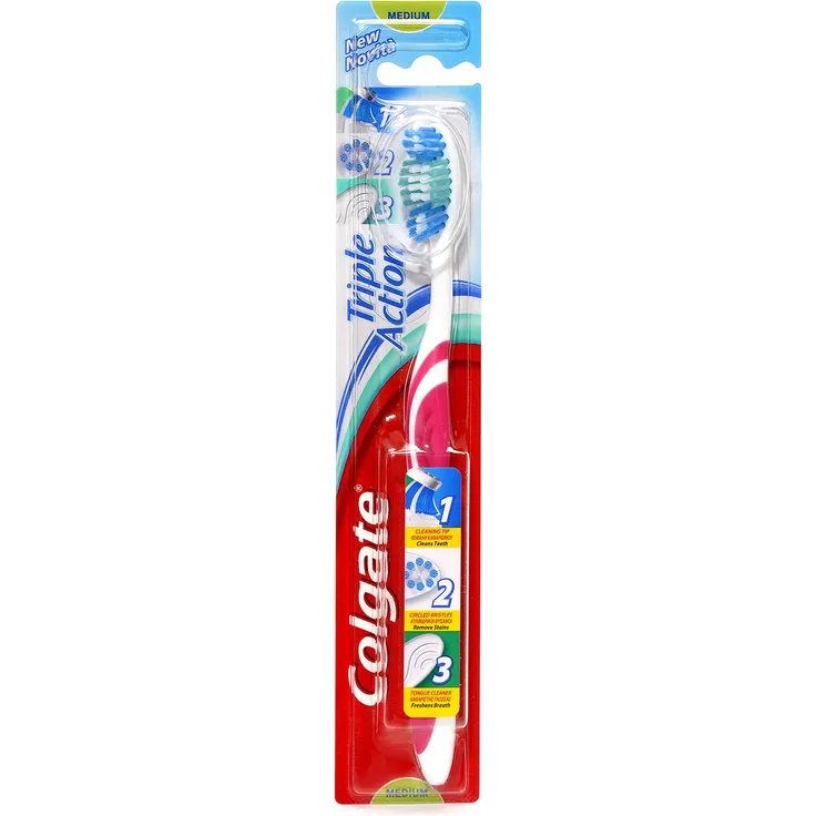 Colgate Triple Action Zahnbürste medium 