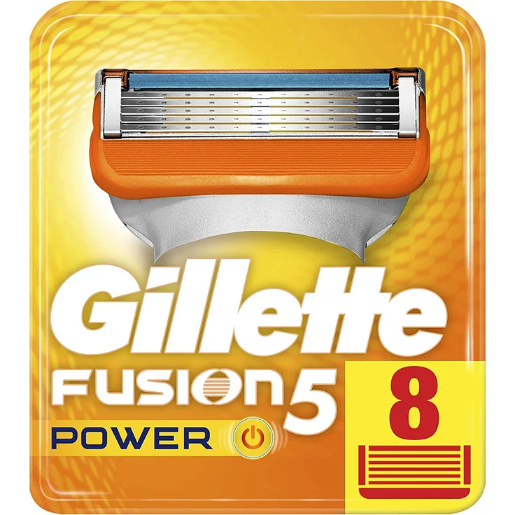 Gillette Fusion5 Power Rasierklingen 8 Stück – Bild 1