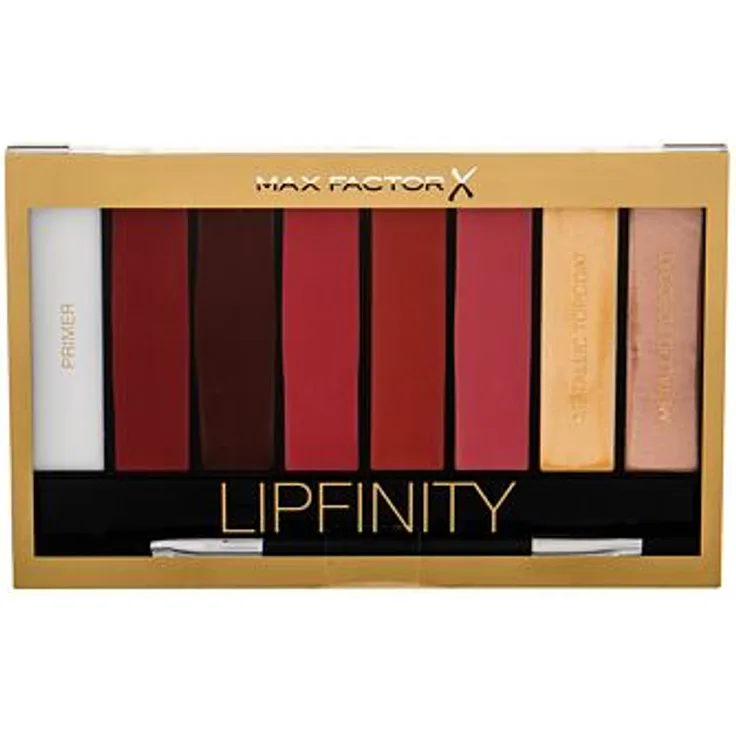 Max Factor Lipfinity Designer Palette Lidschatten-Palette 12 g Farbton 04 Reds