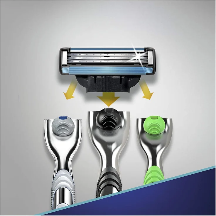 Gillette Mach3 Rasierklingen 20 Stück – Bild 2