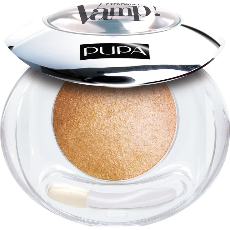 Pupa Augen Make-up Milano Vamp! Wet & Dry eyeshadow 202 - True gold, 3,11 g