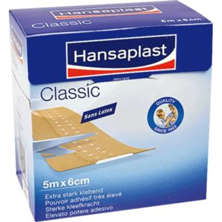 Hansaplast Classic 6 cm x 5 m