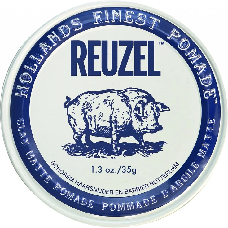 Reuzel Clay Matte Pomade 35 g für Widerspenstiges Haar, alle Haartypen geeignet – Bild 1