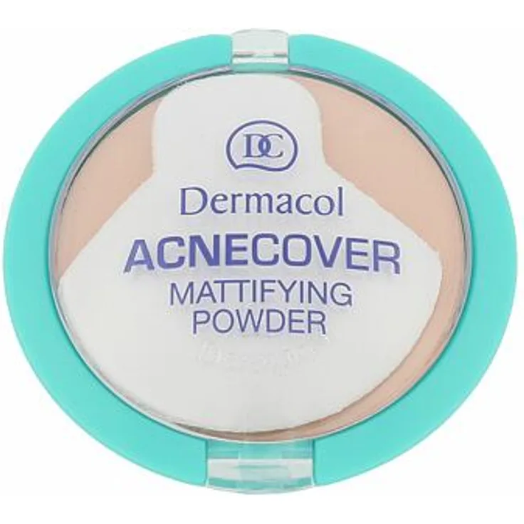 Dermacol Acnecover Mattierender Puder für problematische Haut 11 g Farbton Shell
