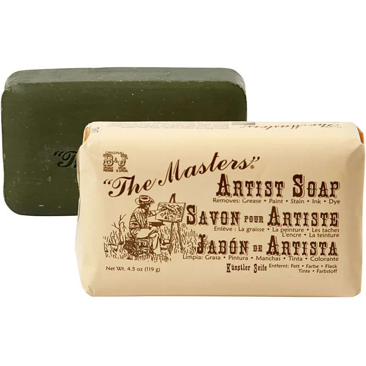 Masters Handseife, Gewicht 119 g, 4,5 oz , Reinigt ohne Lanolin, 12 Stück für Alle Hauttypen geeignet