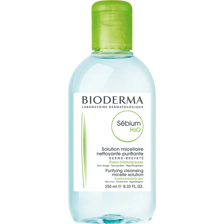 Bioderma Sébium H2O Solution Micellaire Lotion 250 ml, für Mischhaut geeignet