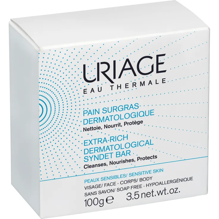 Uriage Hygiëne Pain Surgras Dermatologique 100 g für Alle Hauttypen geeignet
