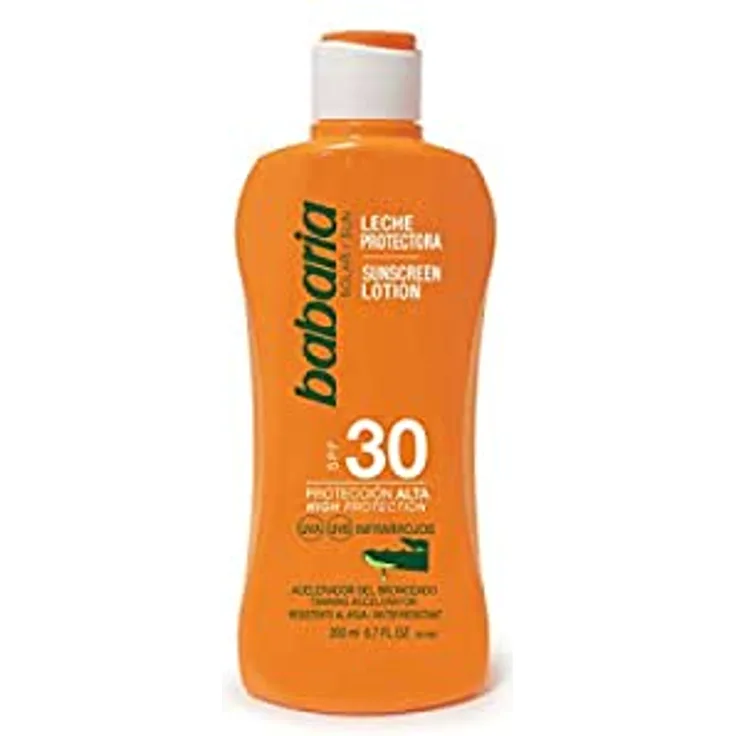 Babaria Aloe Vera Leche Protectora LSF30 Proteccion Alta Sonnencreme 300 ml
