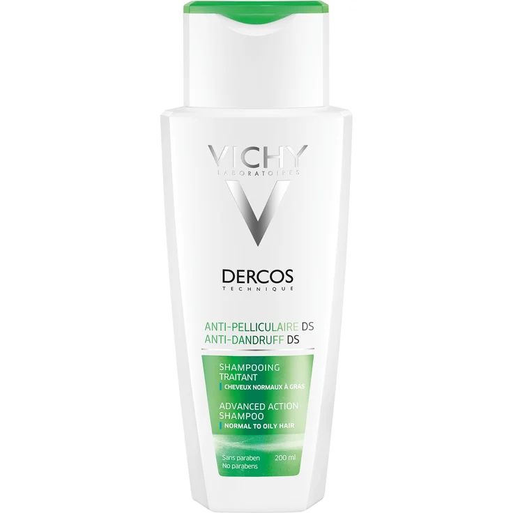 Vichy Dercos Anti-Dandruff Shampoo gegen Schuppen für normales bis fettiges Haar 390 ml – Bild 1