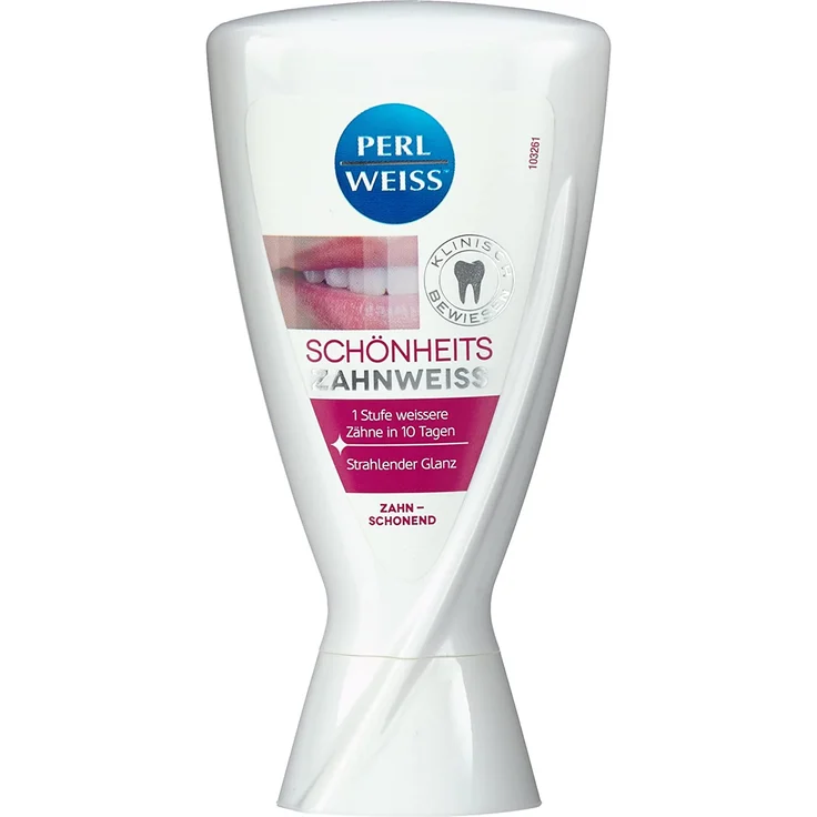 Perl Weiss Schönheits-Zahnweiss 50 ml mit Whitening-Effekt für weißere Zähne – Bild 1