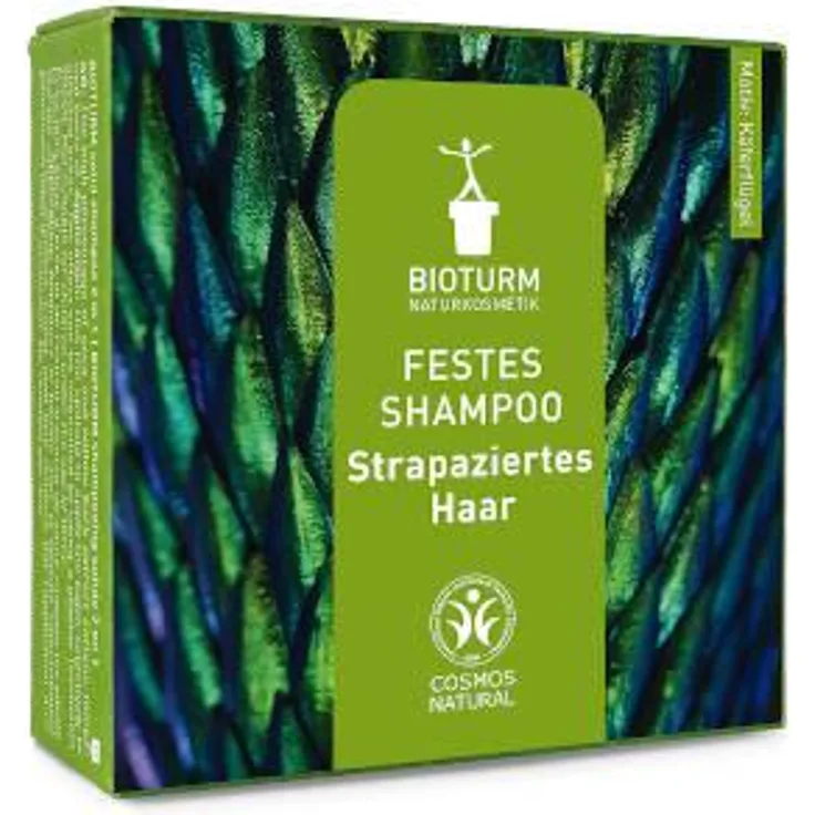 Bioturm festes Shampoo strapaziertes Haar 100 g