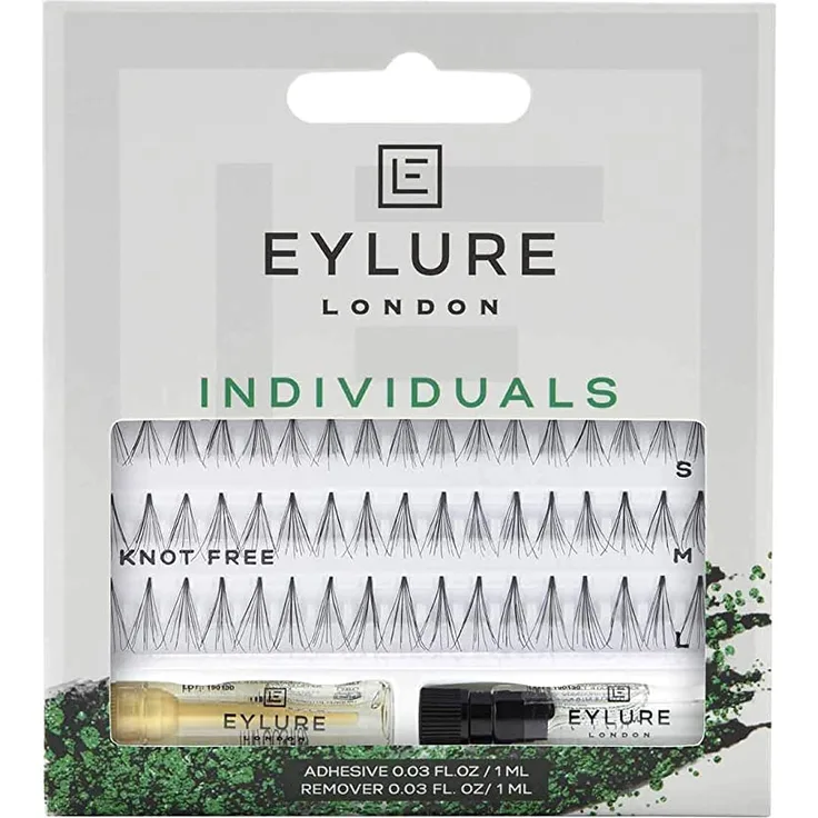 Eylure LashPro Individuals 3x17 Wimpern Short, Medium & Long Length Wimpern, Dekorative Kosmetik Make-up Accessoires