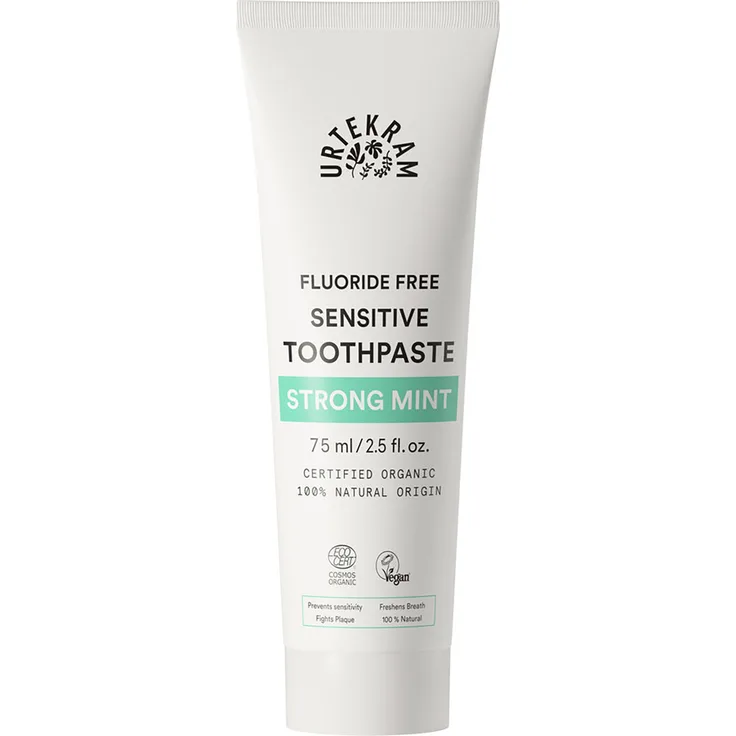 Urtekram Produkte Urtekram Produkte Toothpaste - Strong Mint & Sensitive 75ml Zahnpasta 75ml