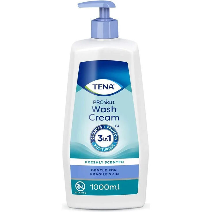 Tena 4249 Waschcreme, 1000 ml Volumen