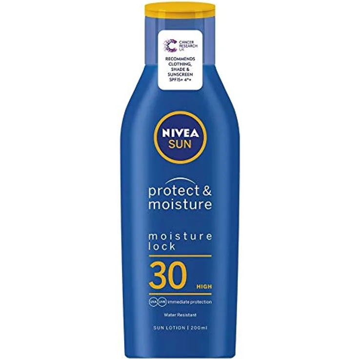 Nivea Sun Moisturising Sun Lotion High LSF30 For Immediate UVA-UVB Protection - 200ml