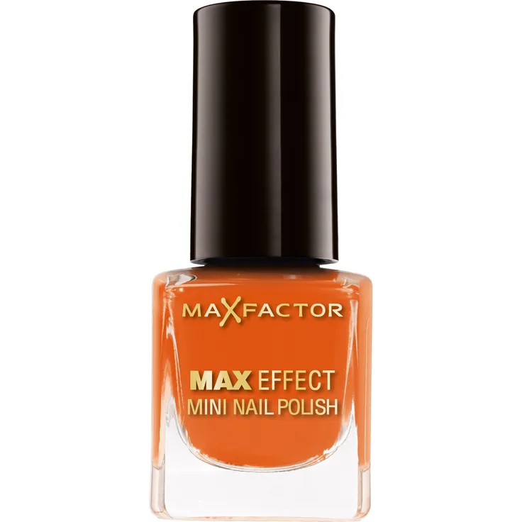 Max Factor Max Effect Mini Nail Polish 25 Bright, Farbton: Orange, 5 ml