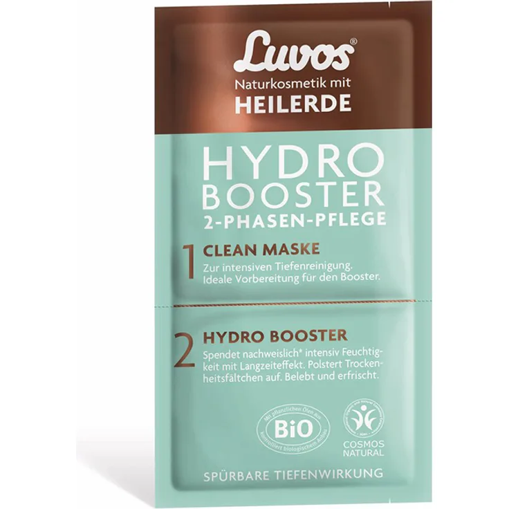 Luvos Naturkosmetik Masken Hydro Booster 9.5 ml mit feuchtigkeitsspendender Wirkung