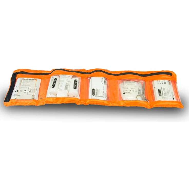 Flexeo Erste-Hilfe-Tasche Explorer aus Nylon mit 136-tlg. Set – Bild 4