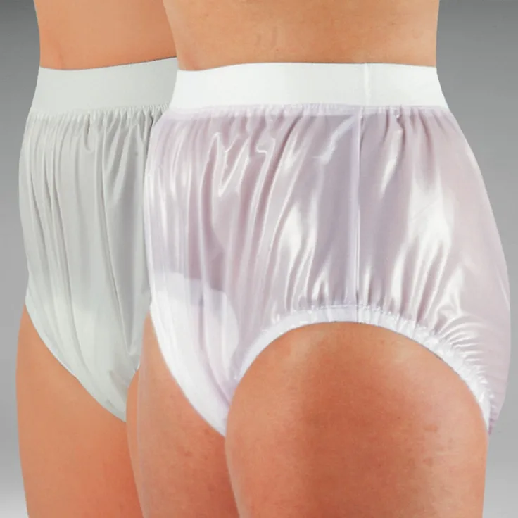 Suprima PVC-Slip 1214 Schlupfform Gummihose blau transparent Gr. 44