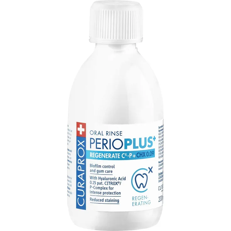 Curaprox Perio Plus+ Regenerate Mundspül.CHX 0,09% 200 ml