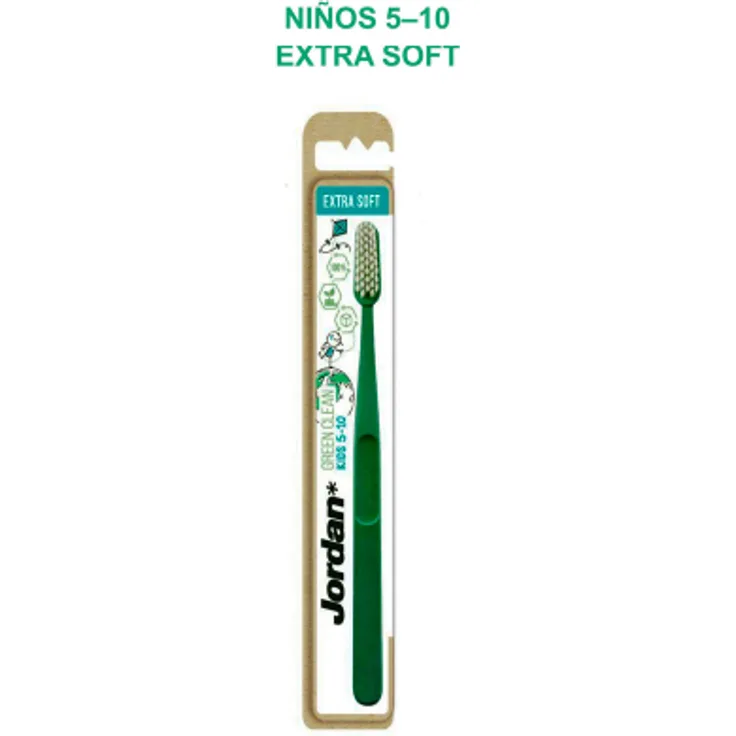 JORDAN GREEN CLEAN niños cepillo dental #ultra suave