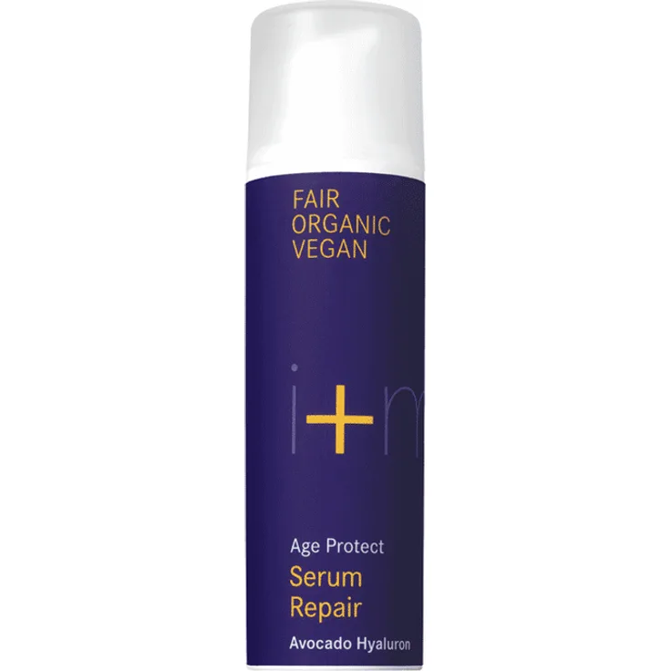 I + M Naturkosmetik Age Protect Serum Repair Avocado 30 ml, mit pflegender Wirkung 